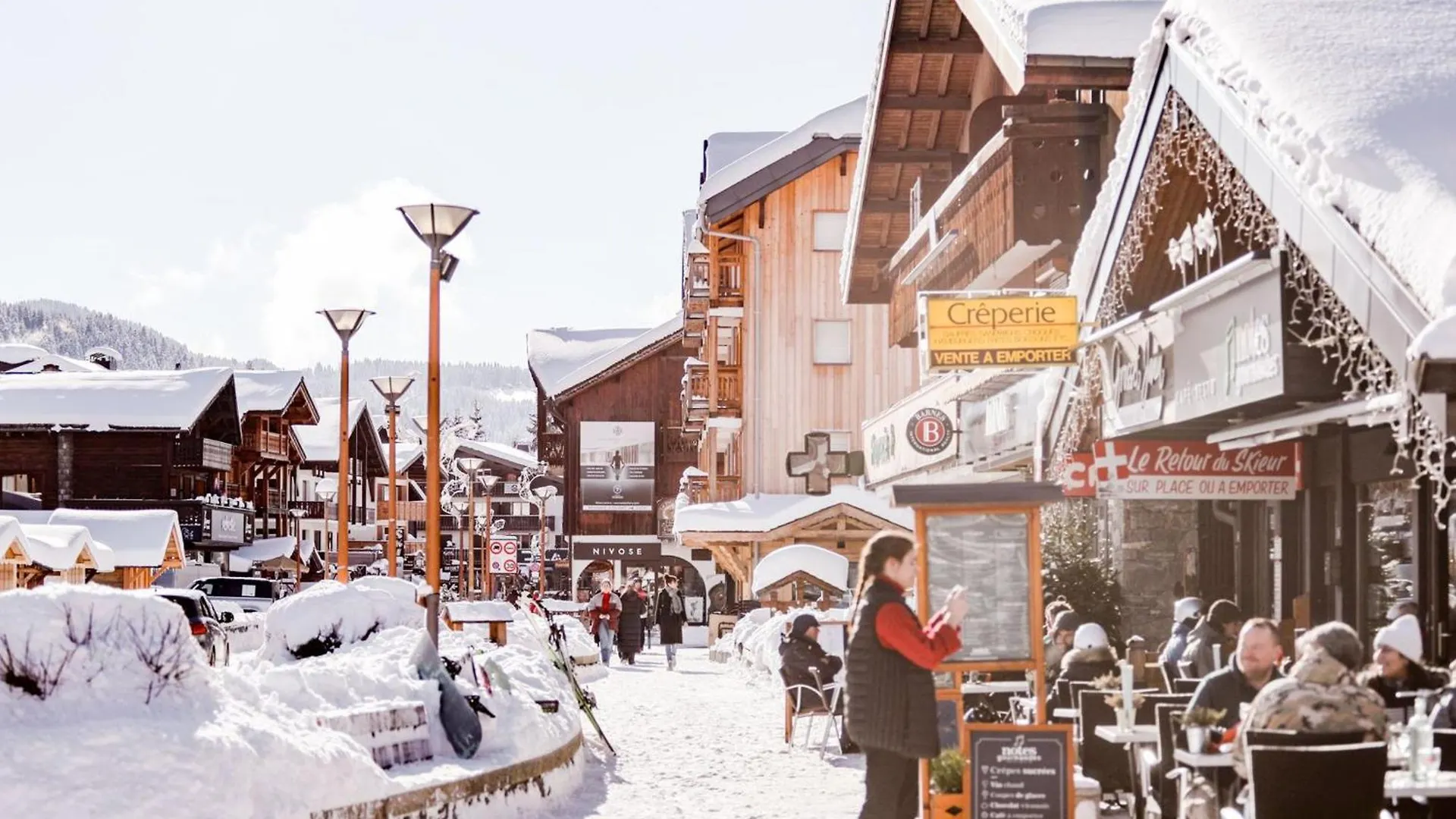Appartement Cosy 3 Etoiles, 3 Chambres, 2 Salles De Bains, Centre Village, Proche Telecabines Et Ecole De Ski - Fr-1-671-11 Les Gets 0*,